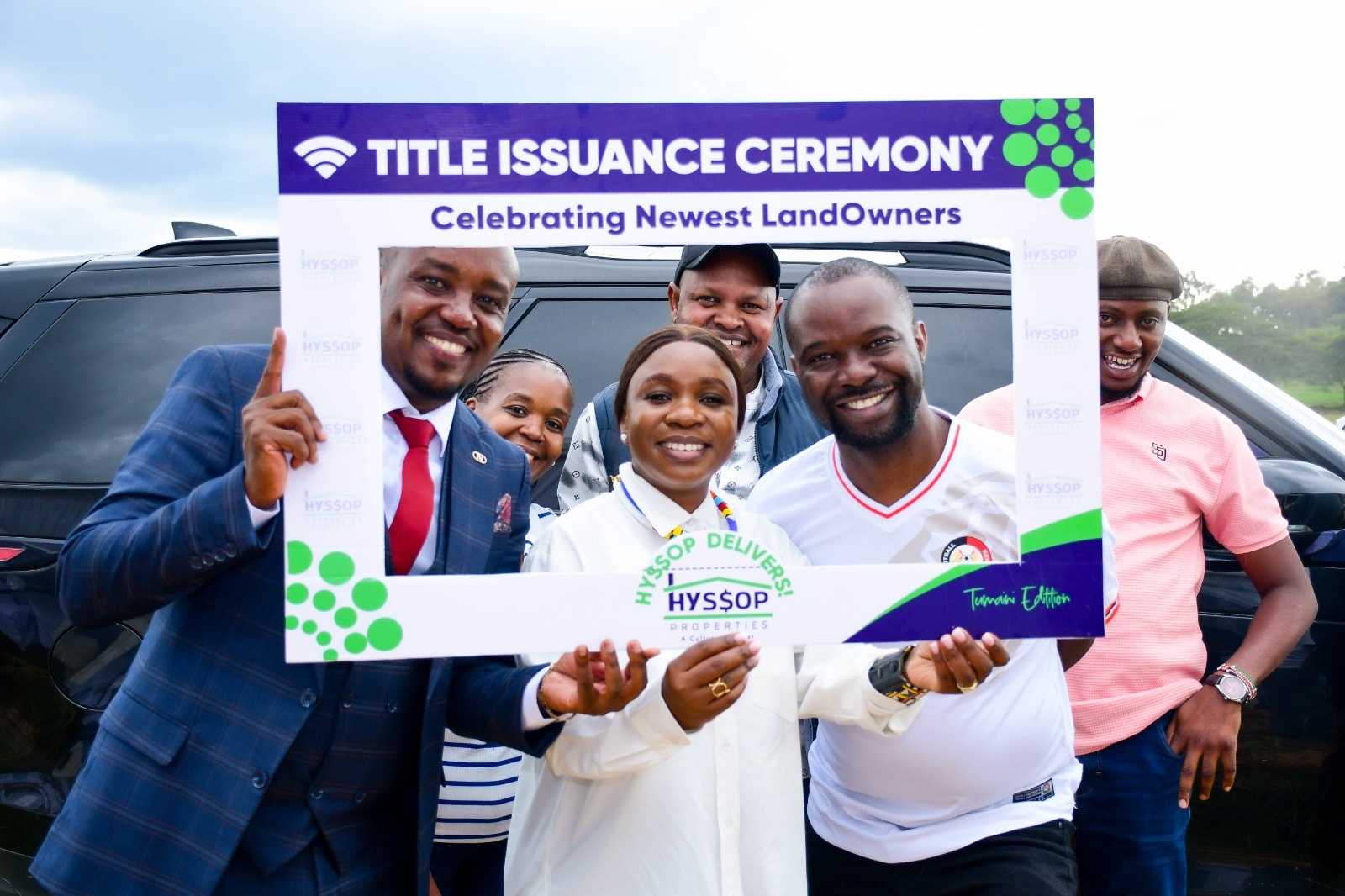 Hyssop title deed issuance event