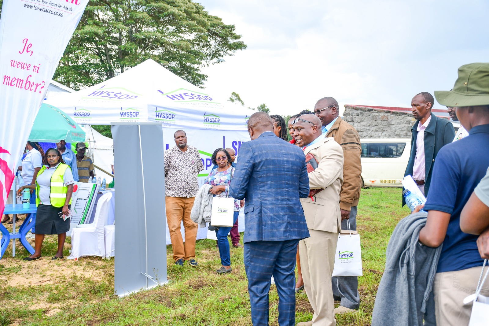 Hyssop Properties title deed event moment 2