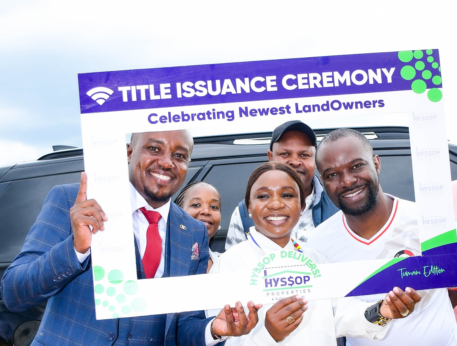 Hyssop Properties title deed event moment 3