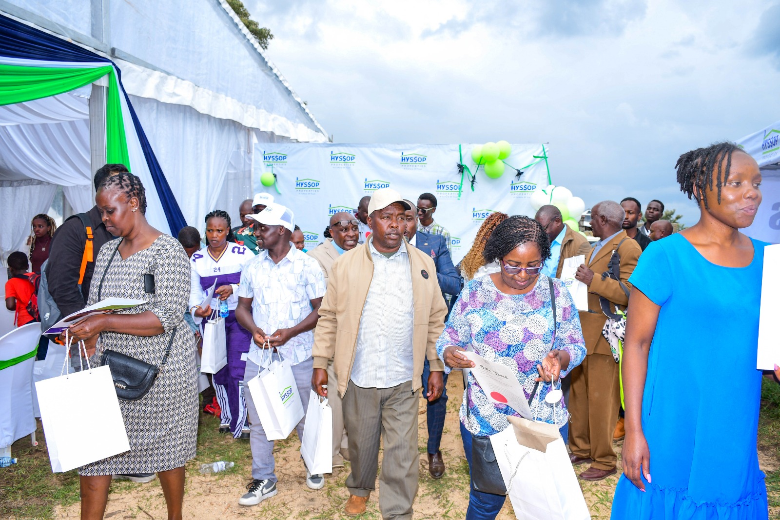 Hyssop Properties title deed event moment 8