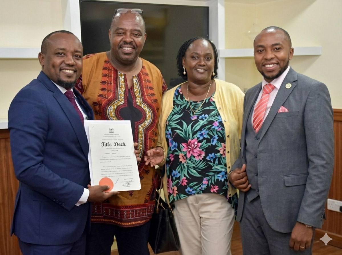 Hyssop Properties title deed client 13
