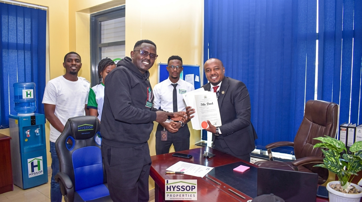 Hyssop Properties title deed client 8